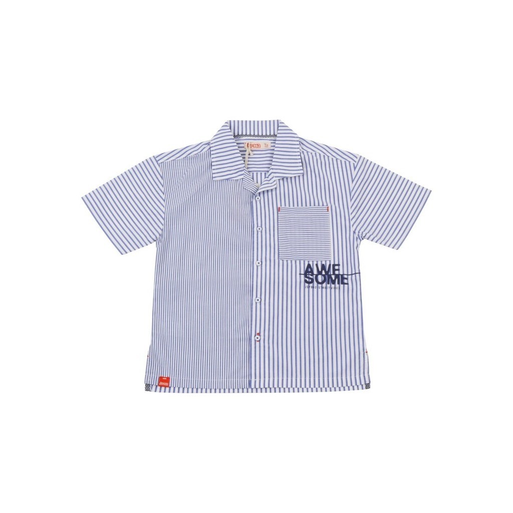 Jsp962 - Kemeja  Anak Laki-laki, 4-14 Tahun - J242TBBK-03SH