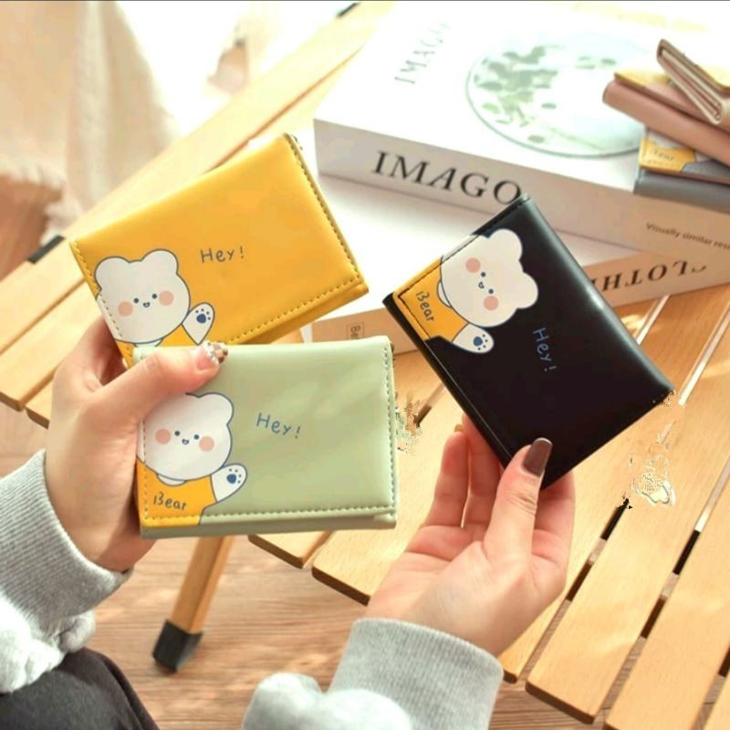 Rahfil-Dompet lipat 3 Wanita korean Dompet wanita murah