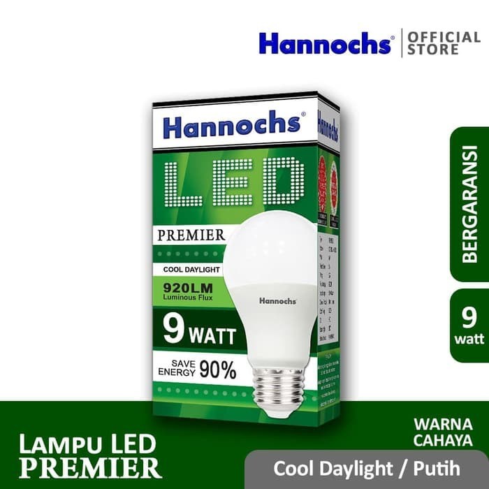 LAMPU LED HANNOCHS 9 Watt Premier