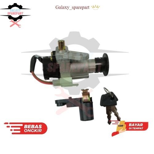 Kunci Kontak 1 Set Kunci Jok Motor Jupiter MX 135 sepeda motor