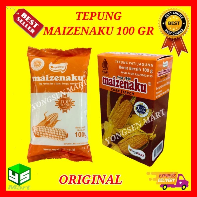 

Tepung maizenaku 100gr , pati jagung corn starch maizena 100 gram