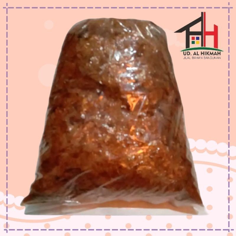 Serlak Sirlak Shellac Shellak Sherlak INDIA Plitur Emping 1KG / 1000GR