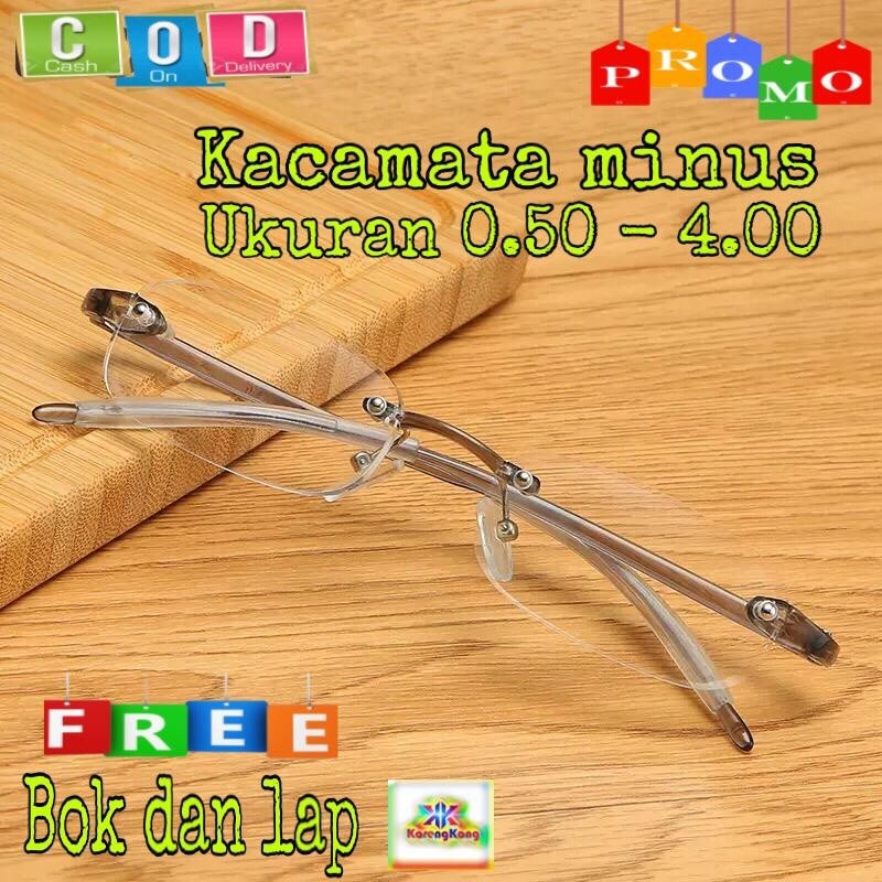 v3 KACAMATA MINUS FRAME LENTUR ELASTIS/KACAMATA RABUN JAUH/KACAMATA MINUS BOR/KACAMATA  PRIA DAN WAN