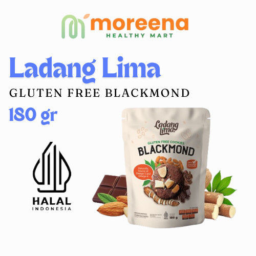 

LADANG LIMA - Blackmond Kukis 180GR - GLUTEN FREE