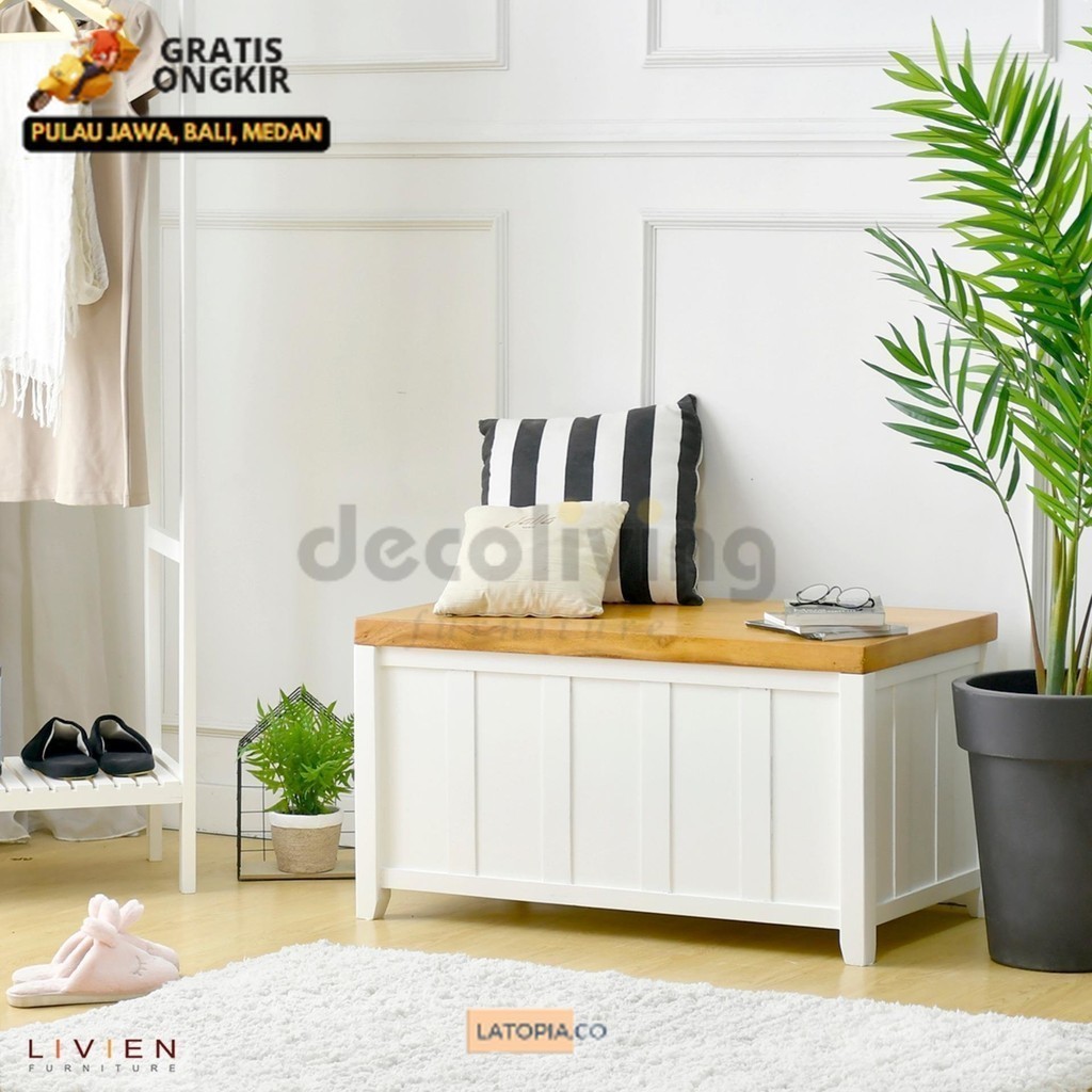 Storage Box, Bangku Penyimpanan ,Bangku, Kursi ,Bench Kayu, Tempat Duduk Storage,Storage Murah,Bench
