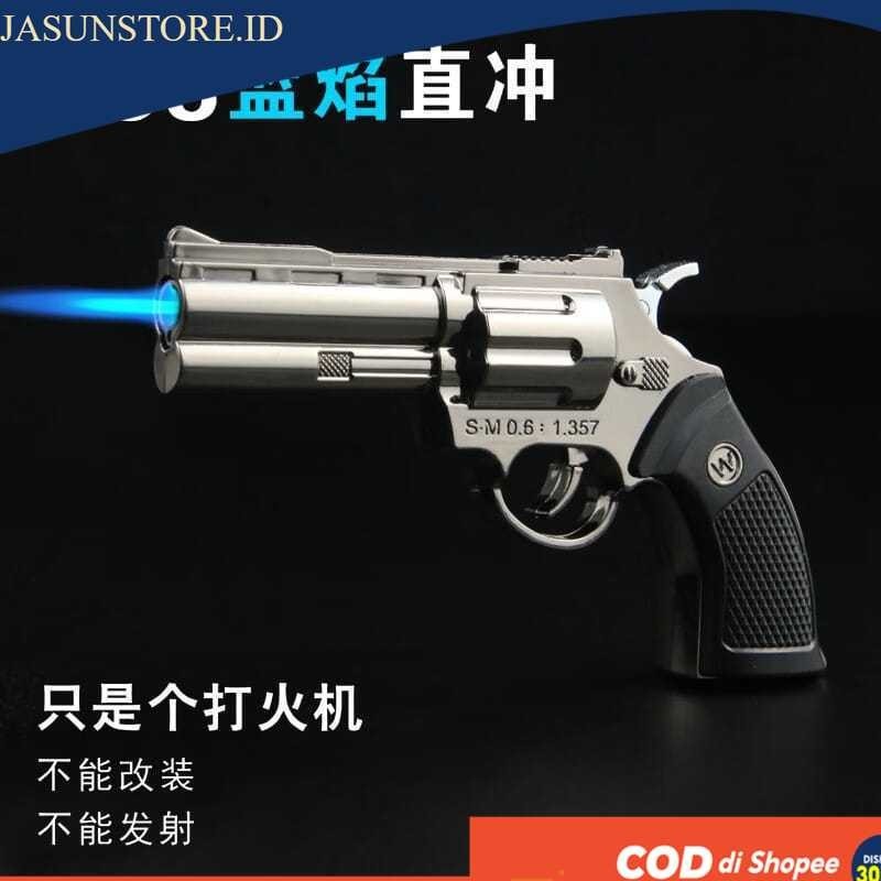 Korek Api Bara Gas Pistol Bereta Miniatur Korek Api