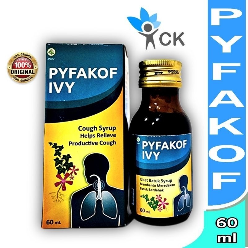 PYFAKOF IVY 60 ML meredakan batuk dan aman untuk ibu hamil