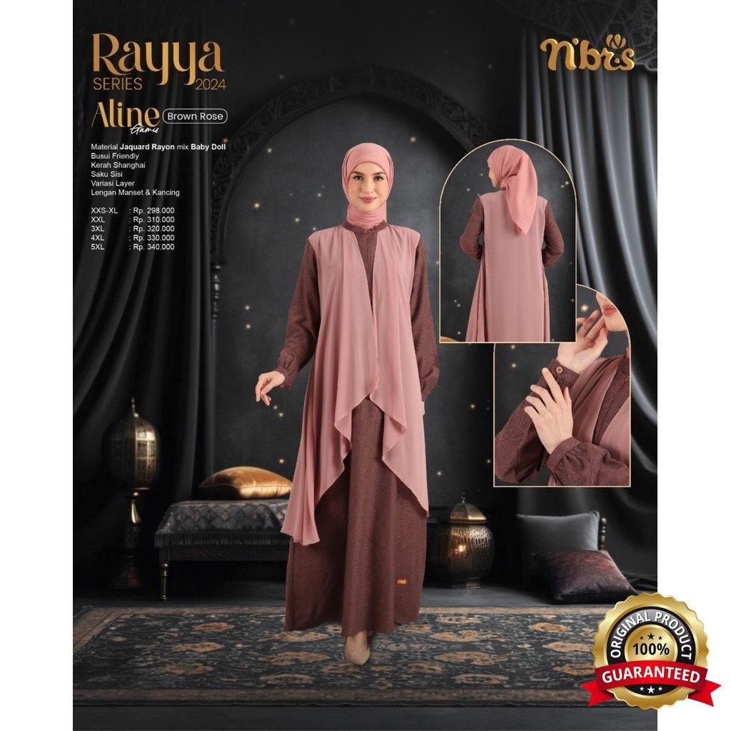 SabilaMall - Sarimbit Nibras Aline Gamis