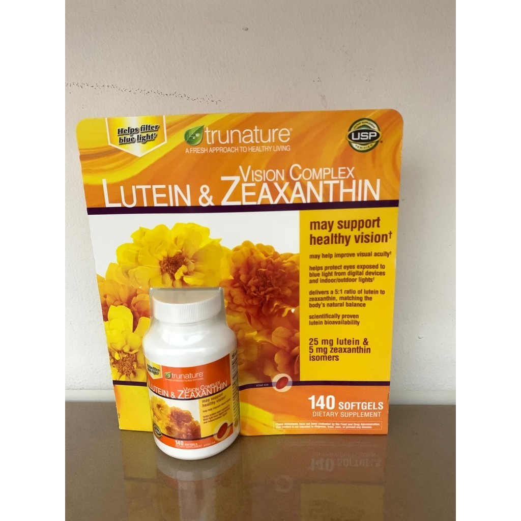 TRUNATURE LUTEIN & ZEAXANTHIN VISION COMPLEX