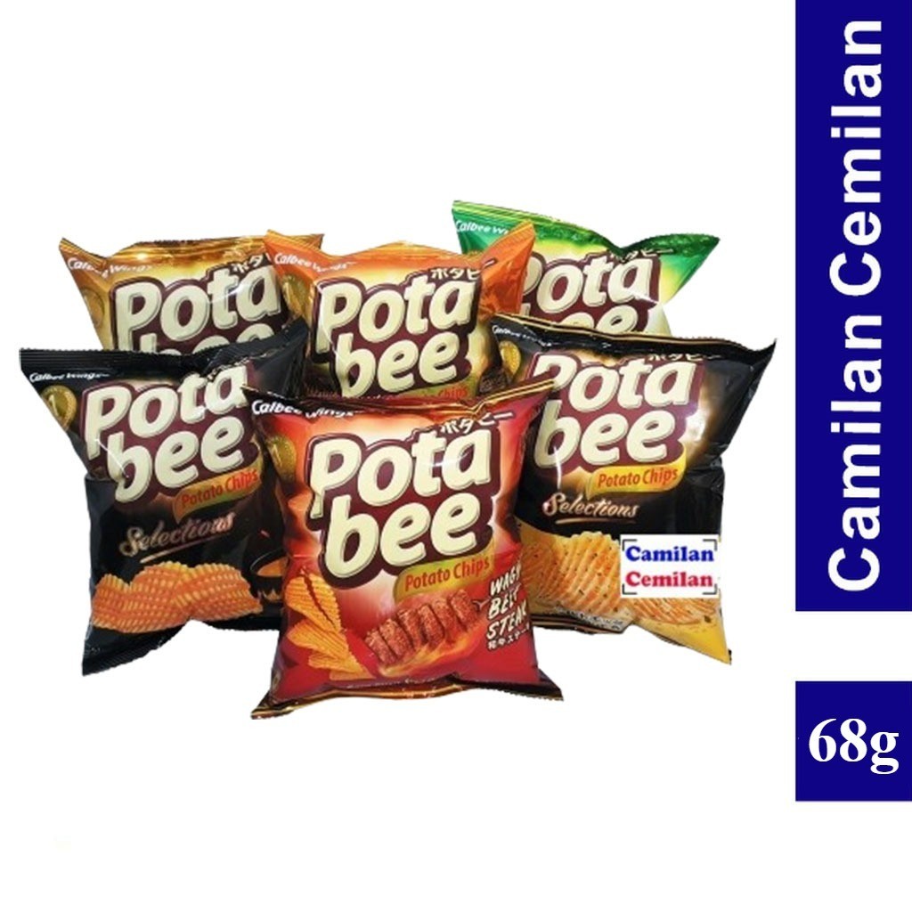 

Potabee Keripik Kentang Potato Chips 68 gr