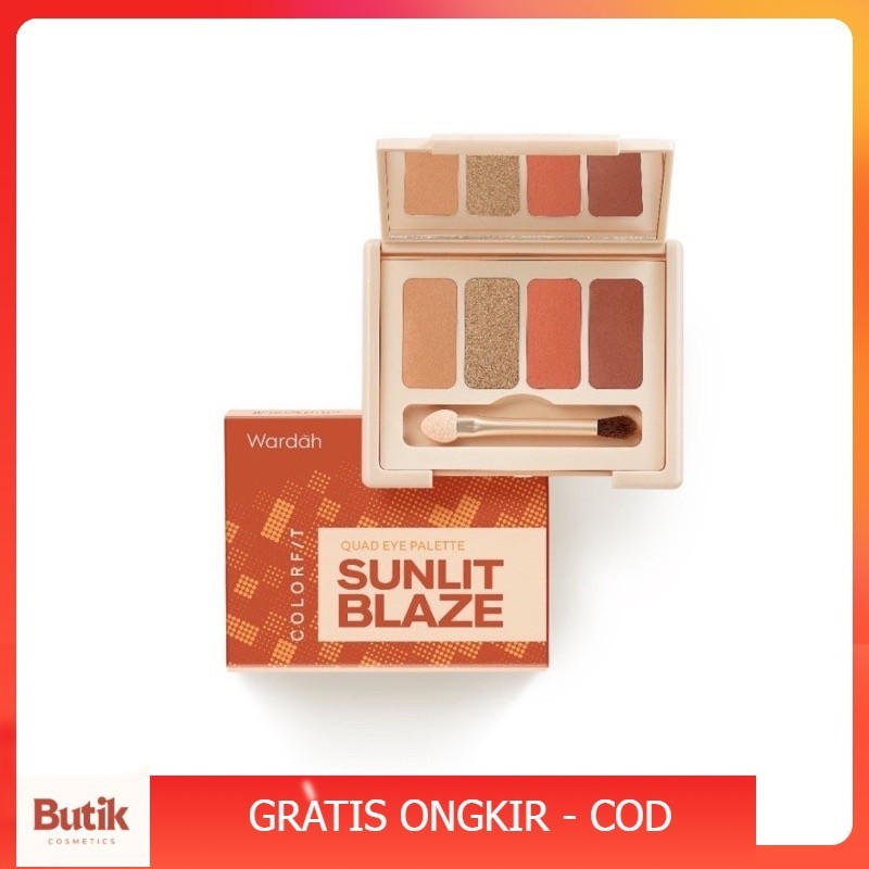 BC - WARDAH COLORFIT QUAD EYESHADOW PALLETE