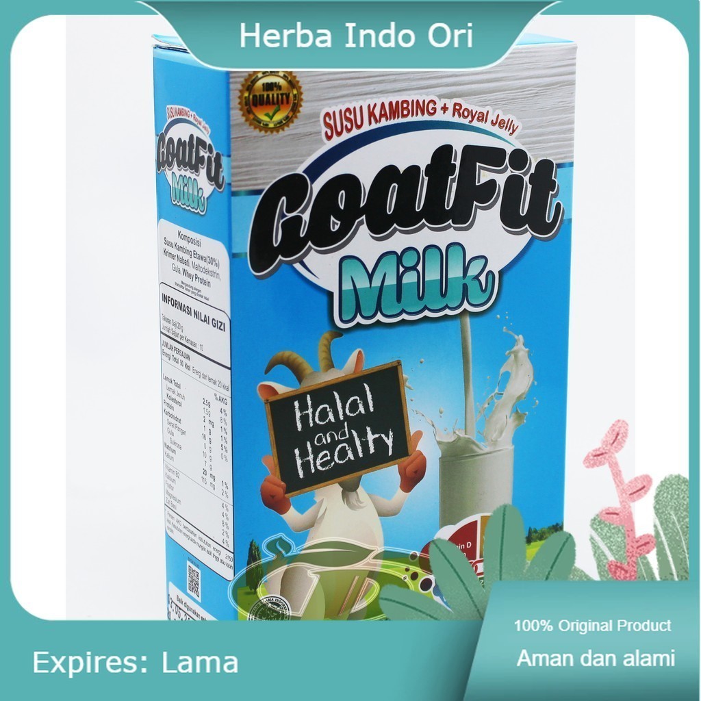 

GOATFIT MILK PUTIH susu Kambing ettawa plus Madu