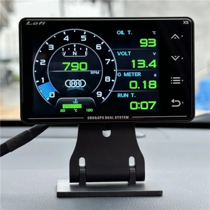LUFI XS OBD2 + GPS gauge multi display free update Original