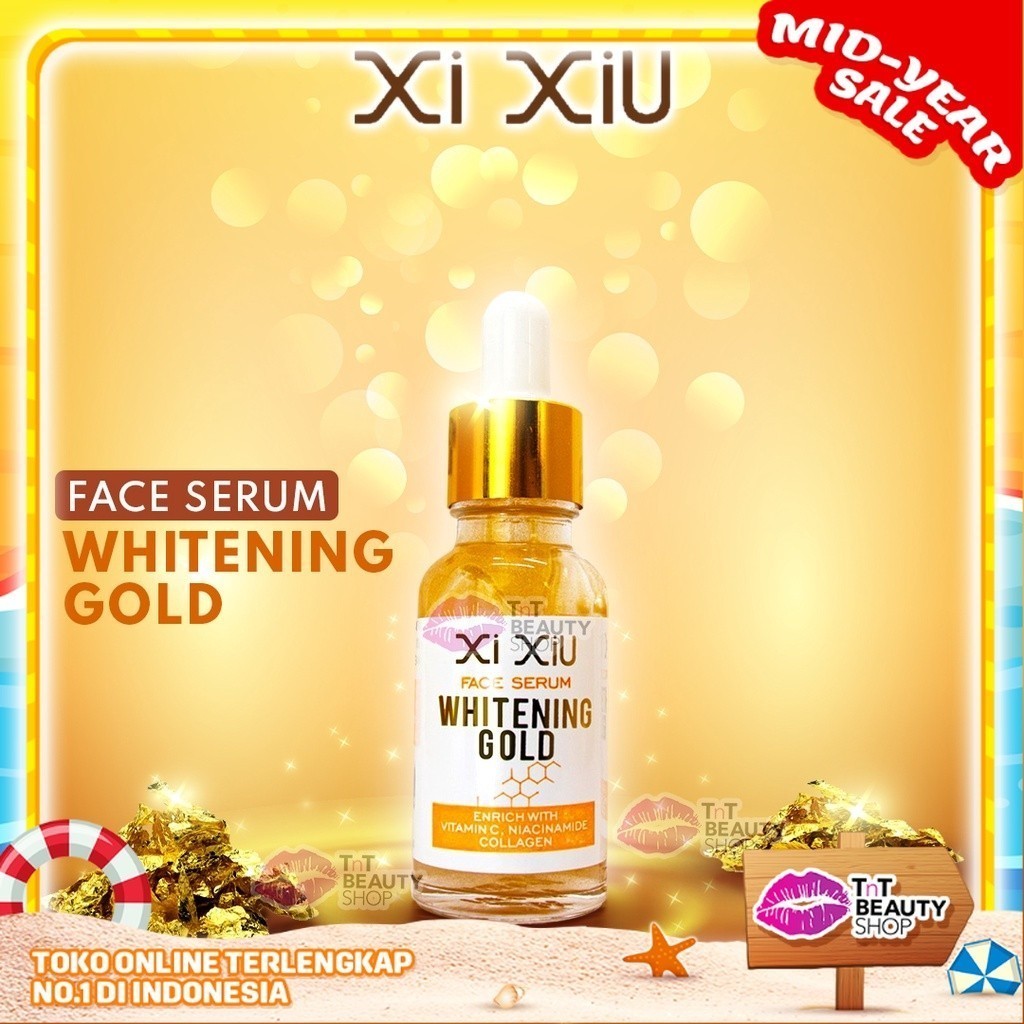 Xi XiU Face Serum Whitening Gold | XiXiu Serum Gold
