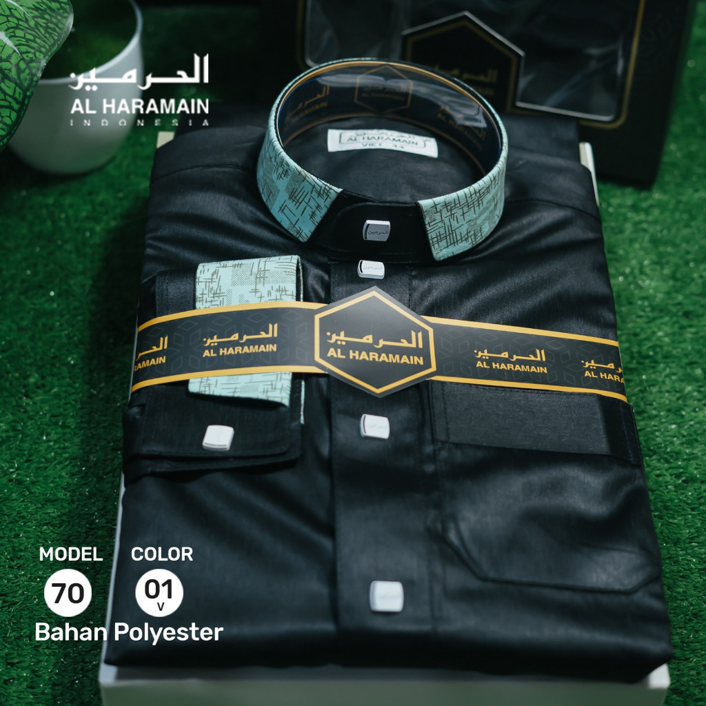 Gamis REMAJA AL Haramain Premium Manset Kombi (70) | Nia Ajja