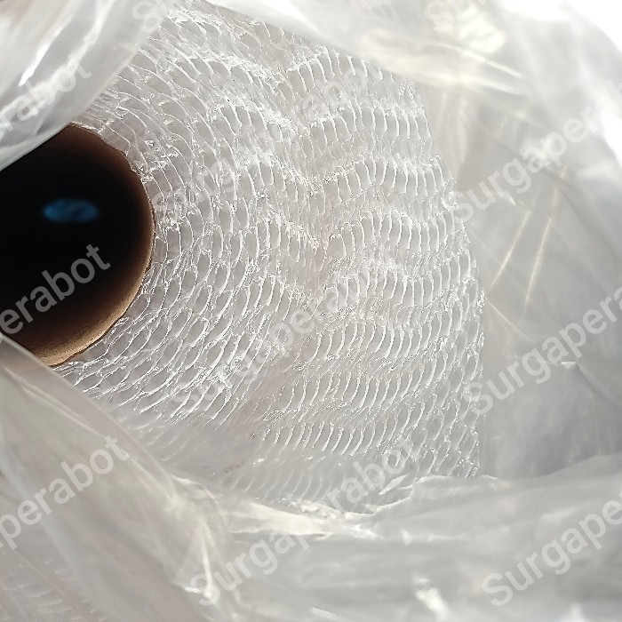 

Bubble Wrap 1 roll Hitam Bening 50m x 1.25m Buble warp ekonomis - Hitam