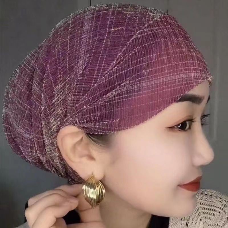 Baru Mesh MiuMiu Tas Topi Populer Tumpukan Topi Heap Musim Gugur Ringan Gaya Ibu Topi Penutup Toupee