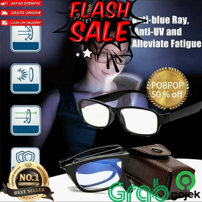 kacamata Baca lipat One power Vision Original Autofokus DD