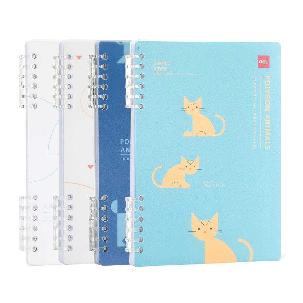 

Deli | Buku Catatan (Notebook) Polygon Animals | A5 50 Lembar | N206