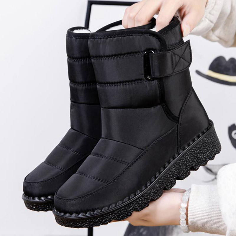 Boots Women Snow New Women's Boots Platform Women Shoes Fur Keep Warm Shoes Woman Plush Casual Winte