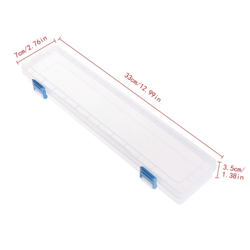 

448B Brush Painting Pencils Storage Box Watercolor Pen Container Drawing Tools Bin