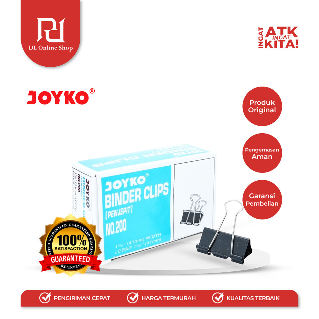 

JOYKO BINDER CLIP NO.200 (1DUS)