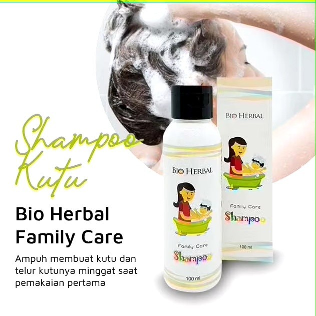 Shampoo Kutu Anak Bio Herbal / Shampo Kutu