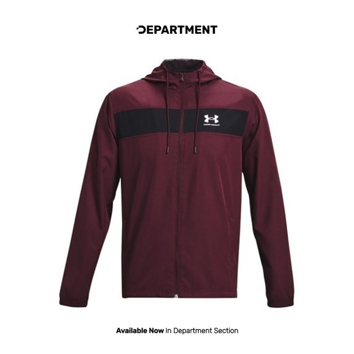 UNDER ARMOUR Jaket Pria SPORTSTYLE WINDBREAKER 1361621601 ORI