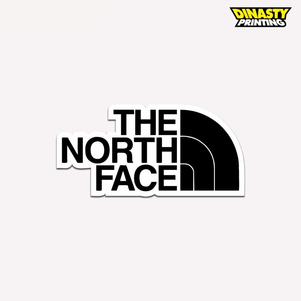 

STICKER PRINT CUT BRAND THE NORTH FACE TNF | STIKER PREMIUM GLOSSY