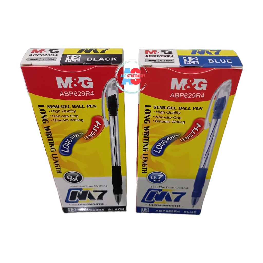 

Pulpen M&G M7 Semi Gel Warna (isi 12)