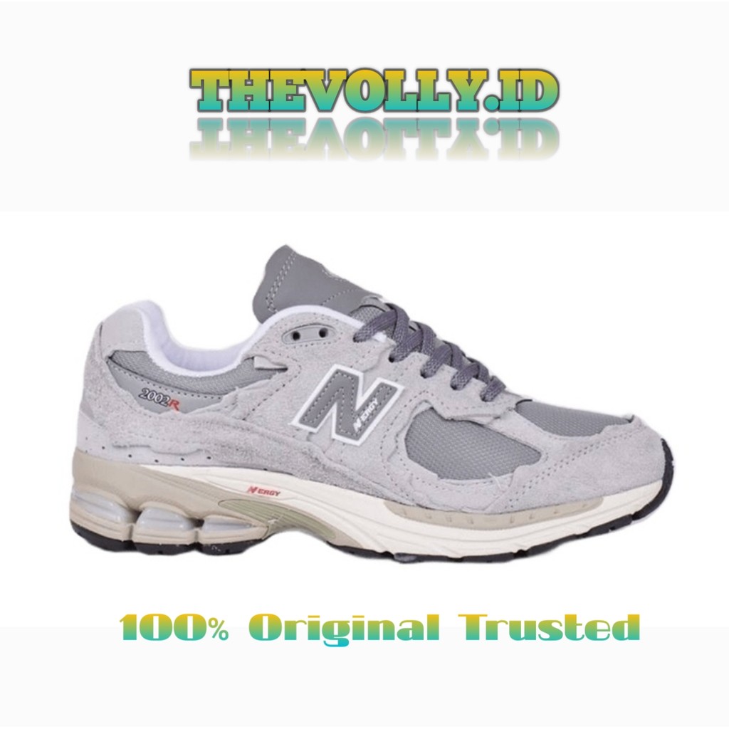 Sepatu NB New Balance 2002R Protection Pack Rain Grey 100% Original BNIB / Sneakers Pria