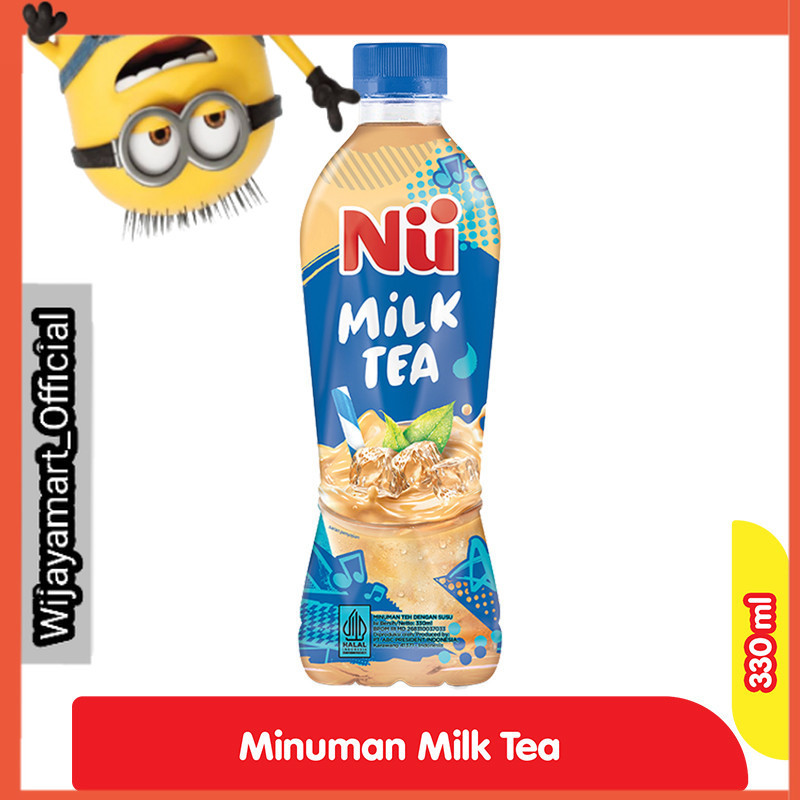 

NU Minuman Teh Susu 330 ml