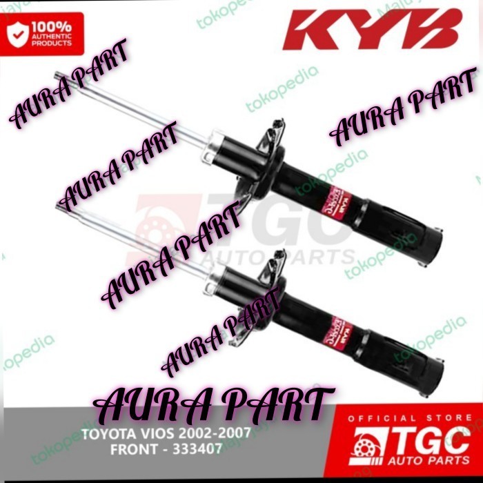 shockbreaker shock absorber Vios old gen 1 depan kayaba Excel-G