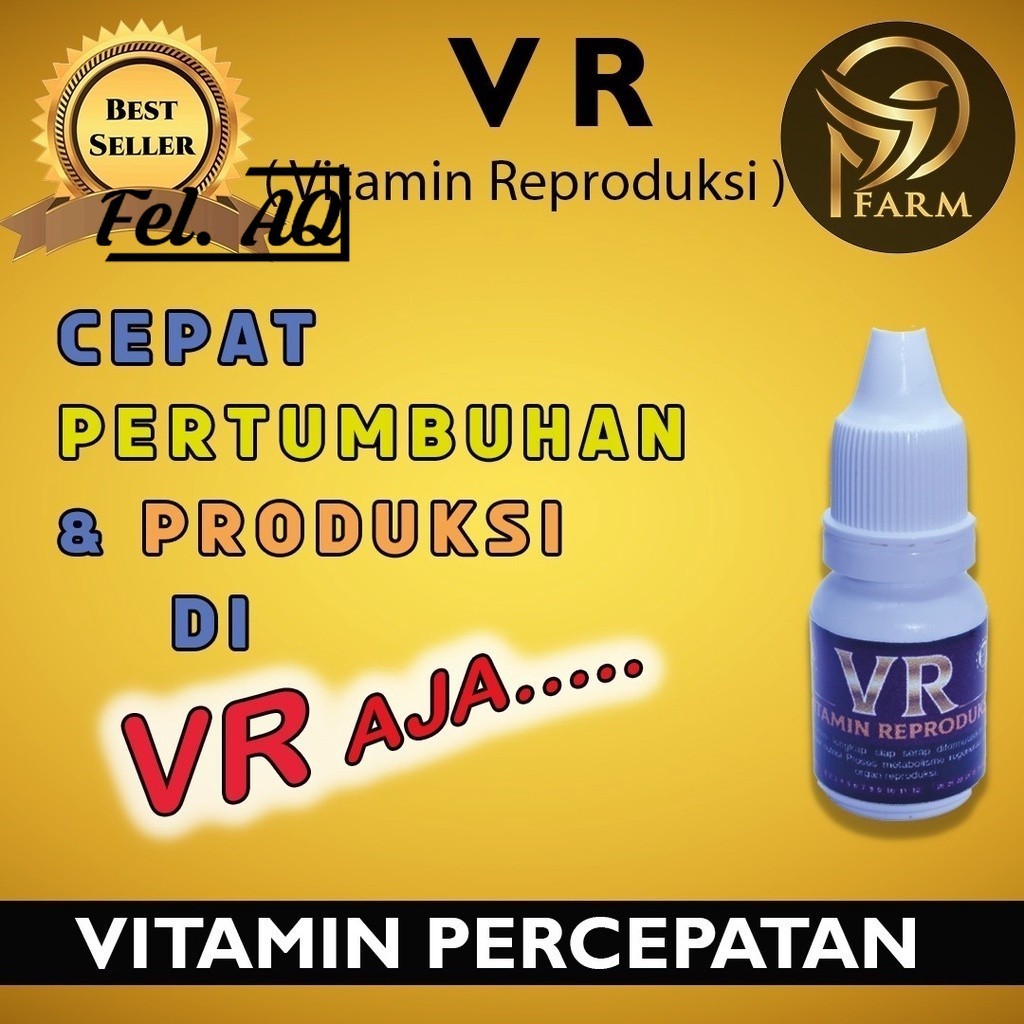 VR VITAMIN REPRODUKSI UNTUK BURUNG MURAI BATU DAN BURUNG PEMAKAN SERANGGA LAINNYA MURAH BERKUALITAS