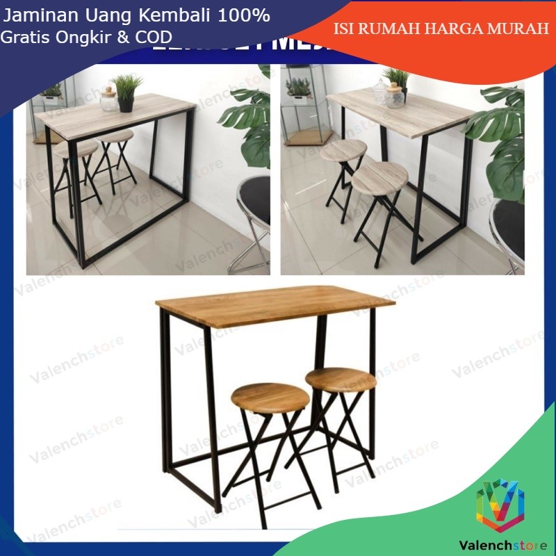 INFORMA MEJA CAFE / MEJA MAKAN MINIMALIS / LEXI MEJA SERBAGUNA / SET MEJA DAN KURSI