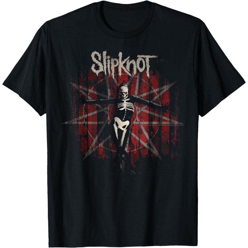Baju Kaos Slipknot Official The Gray Chapter Star T-Shirt