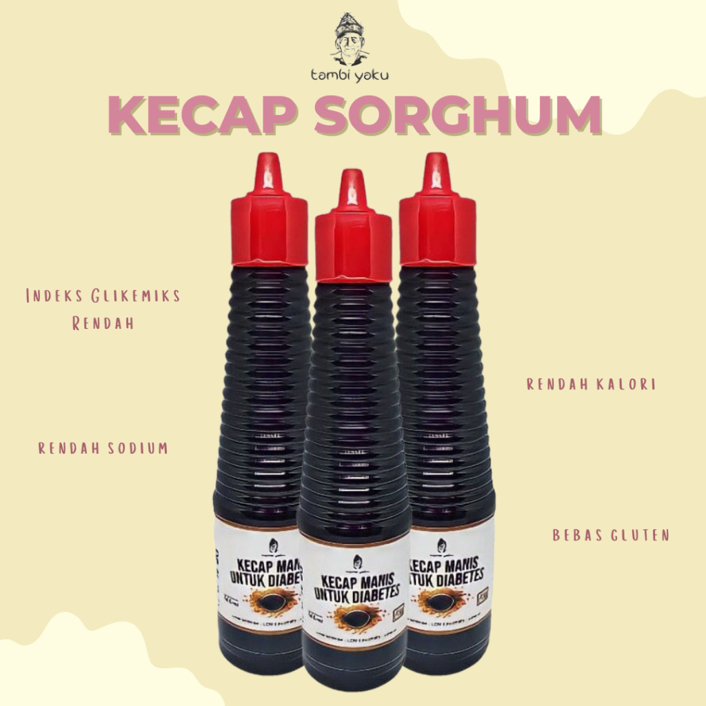 

Kecap Manis Sorghum Untuk Diabetes 135ml