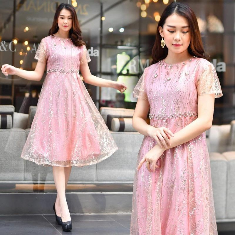 PROMO DRESS NATAL TERLARIS / DRESS PESTA / DRESS WANITA KEKINIAN 2021 / DRESS KOREA / DRESS GEREJA /