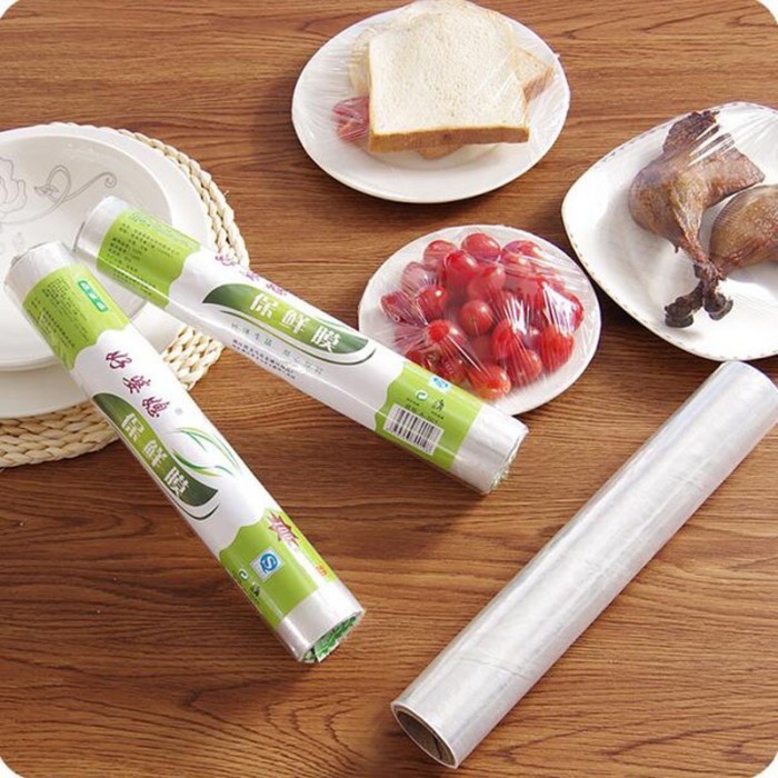 Plastik WRAPPING Roll CLING WRAP Plastik Wrap Pembungkus Makanan Food Wrapping Roll Food Grade