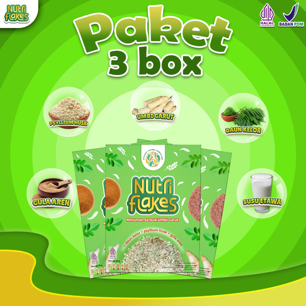 

Nutriflakes Bantu Jaga Kesehatan Anda Atasi Asam Lambung & Gerd