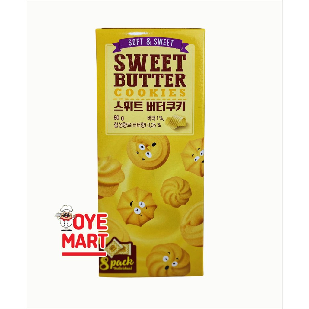 

WEIHAI SWEET BUTTER COOKIES 80GR / KUKIS MENTEGA MANIS