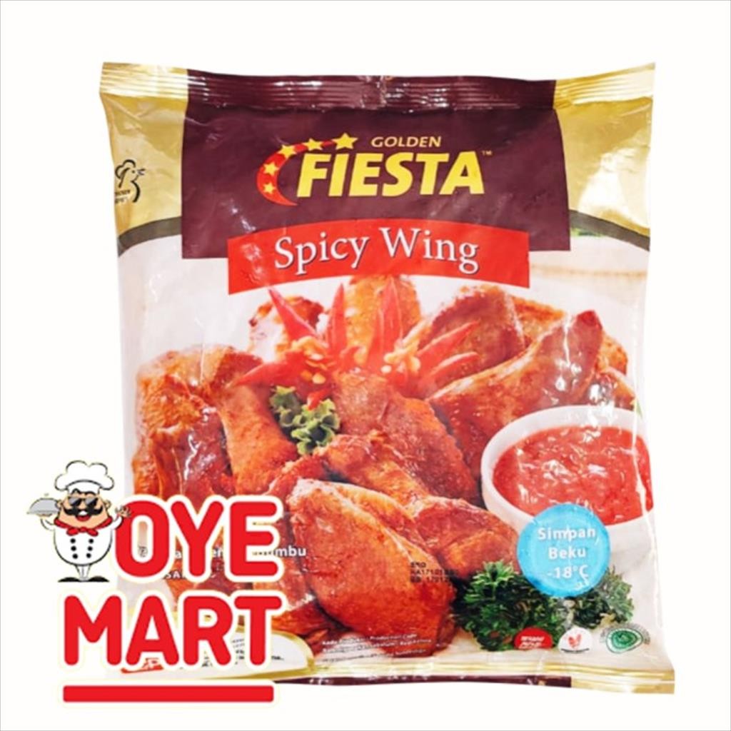 

GOLDEN FIESTA SPICY WING 500GR