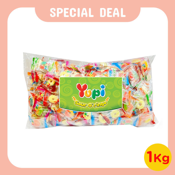 

Yupi Sour Oringo IWP 1000 Gram