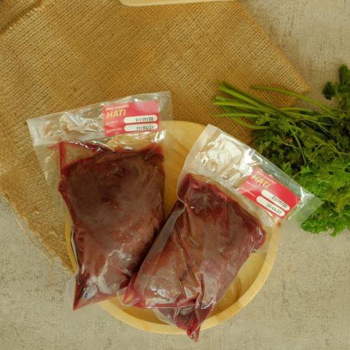 

Hati Sapi / Beef Liver 250 gr Wahyu Beef