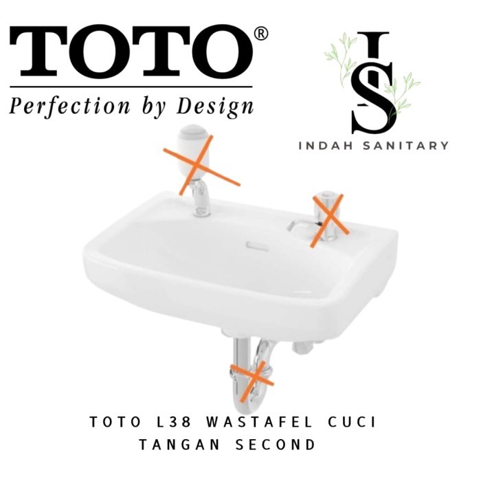 wastafel cuci tangan l TOTO L38