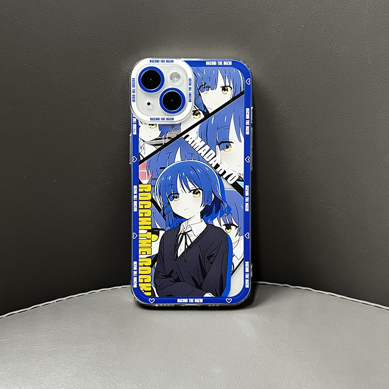 Casing Realme Bocchi  The Rock Ryo Yamada Case Bening Clear Case Realme C55 C53 12 11 10 Pro Plus 5g