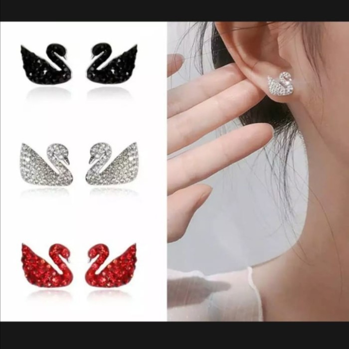 ANTING TUSUK TITANIUM ANGSA - Putih