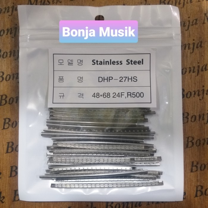 fret Stainless Steell fret Wire Premium 24 fret. 27 HS Not fret Jescar