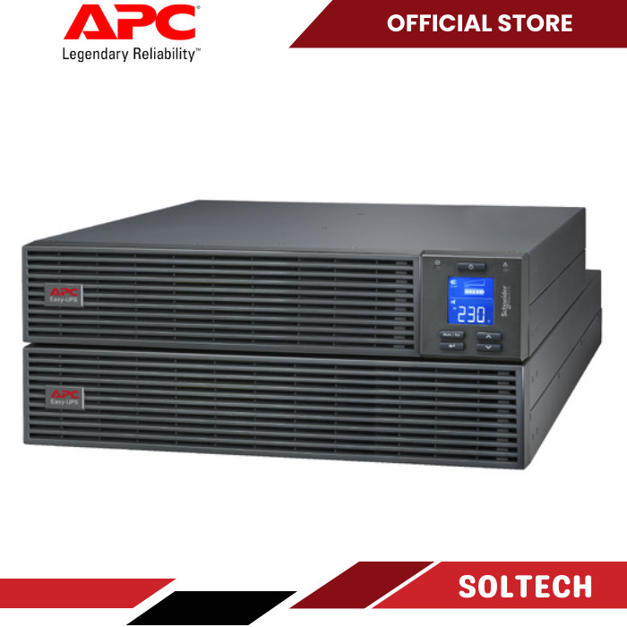 APC SRV2KRILRK UPS 2000VA Rackmount dengan Pack Baterai Ekstensif dan Kit Rel