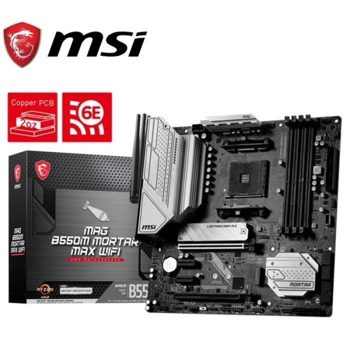 MSI MAG B550M MORTAR MAX WIFI (Socket AM4)